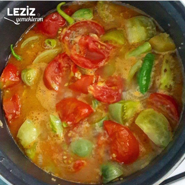 Yeşil Domates Yemeği