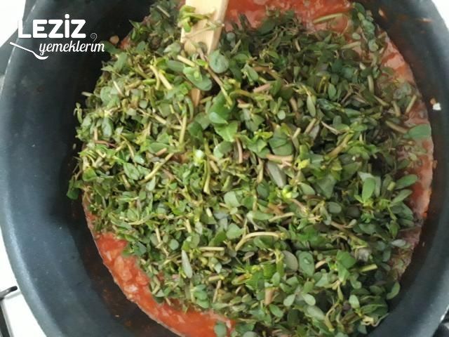 Semizotu Yemeği Nasıl Yapılır