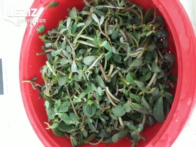 Semizotu Yemeği Nasıl Yapılır