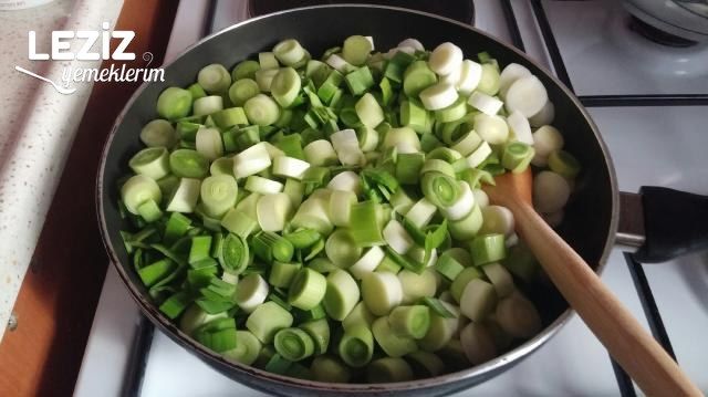 Çıtır Çıtır Kıymalı Pırasalı Börek