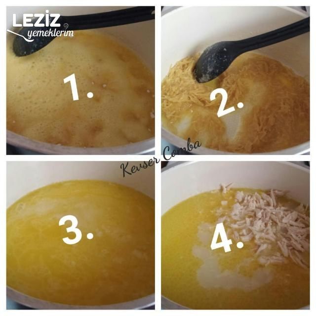 Mis Gibi Tavuklu Şehriye Çorbası