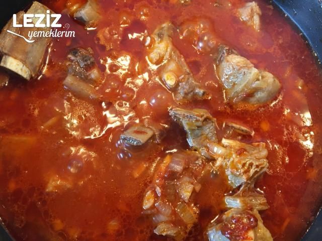 Kemikli Kuzu Etli Kuru Fasulye (Fotoğraflı Anlatım)