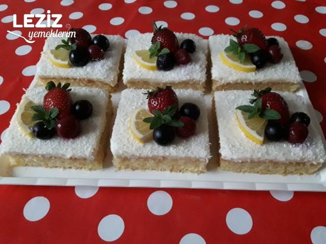Limonlu Kremalı Kek Leziz Yemeklerim