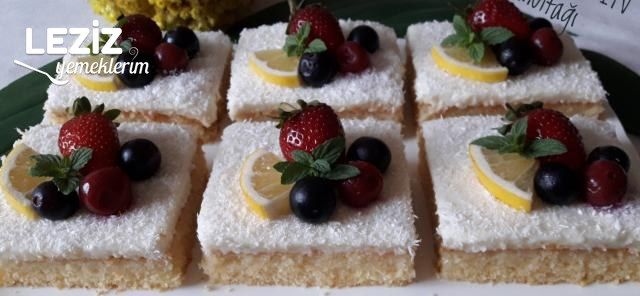 Limonlu Kremalı Kek