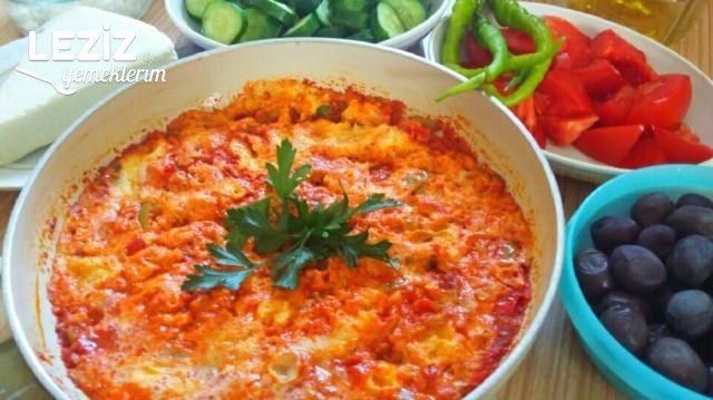 Şahane Menemen Tarifi