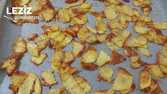 Fırında Baharatlı Patates Cipsi