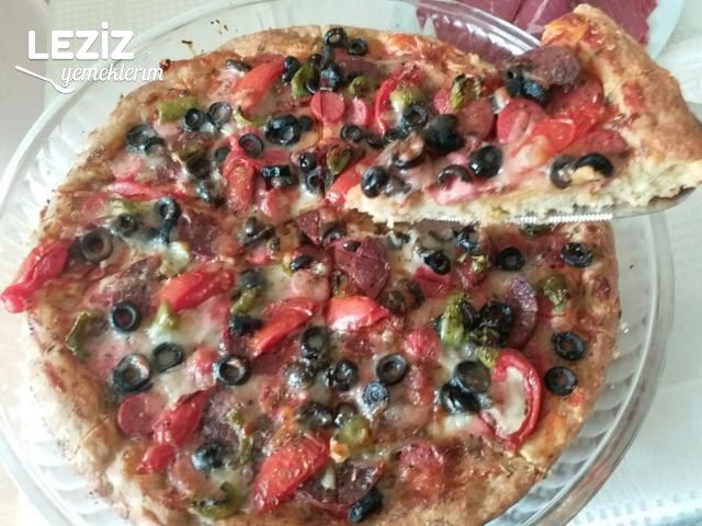 Mayasız Pizza Tarifi