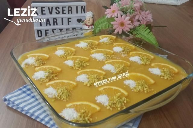 Etimekli Portakal Soslu Enfes Tatlı