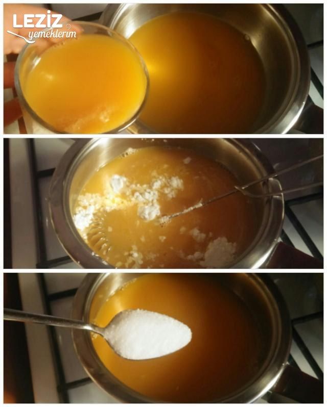 Etimekli Portakal Soslu Enfes Tatlı