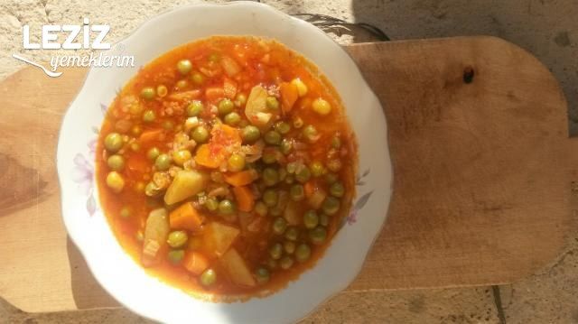 10 Dakikada Bezelye Yemeği