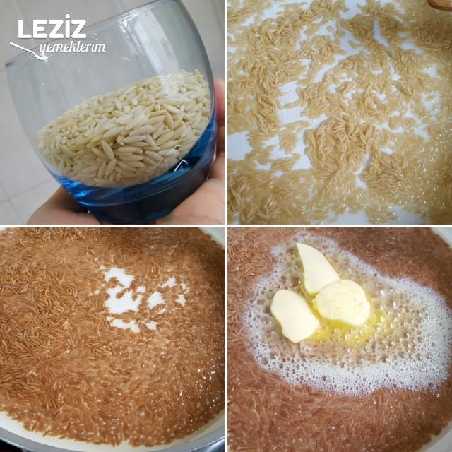 Islatmadan Parlak Ve Tane Tane Pirinç Pilavı