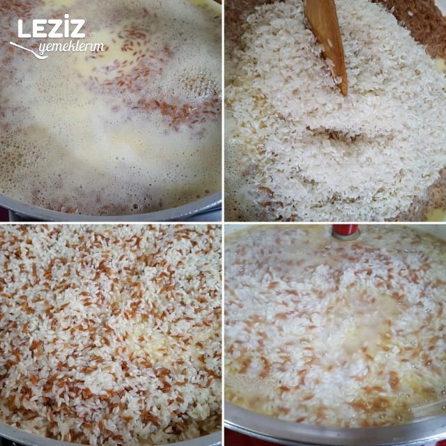 Islatmadan Parlak Ve Tane Tane Pirinç Pilavı