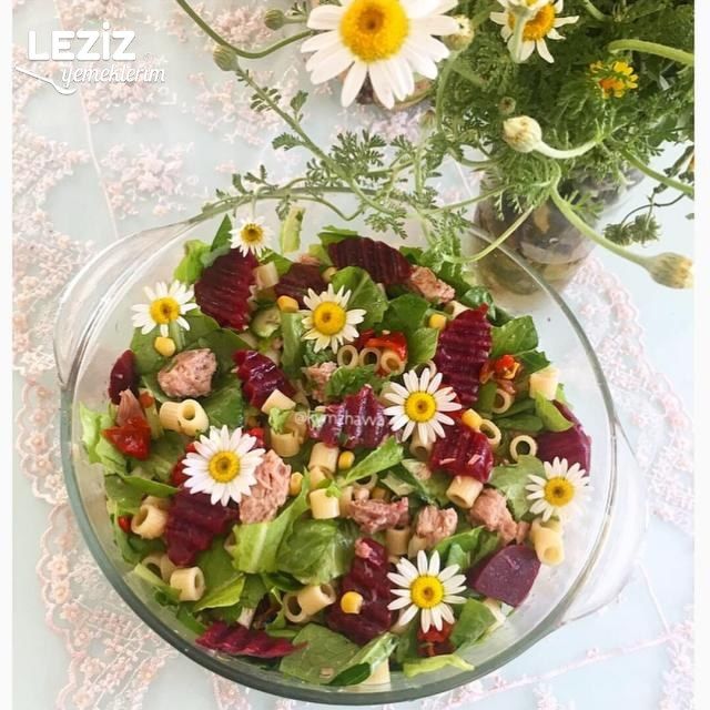 Enfes Ton Balıklı Salata