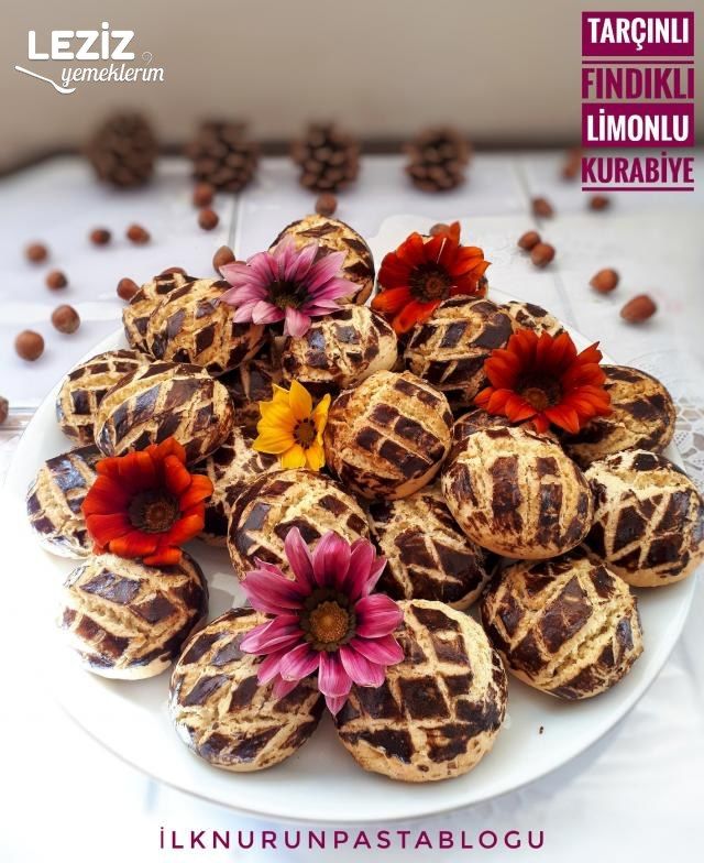 Tarçınlı Fındıklı Limonlu Kurabiye