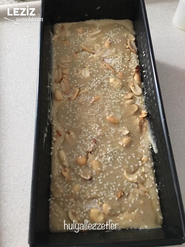 Yer Fıstıklı Tahinli Kek Leziz Yemeklerim
