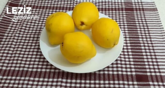 Ayva Reçeli Tarifi (10 Dakikada Düdüklü Tencerede - Videolu)