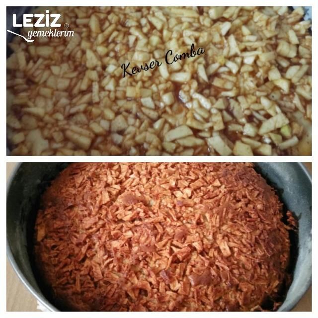 Kolay Elmalı Nefis Kek Tarifi Leziz Yemeklerim