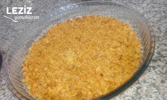 Muhallebili Kadayıf Tatlısı Tarifi