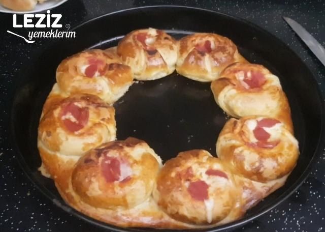 Pastane Tadında Yumuşacık Pizza Poğaça Tarifi