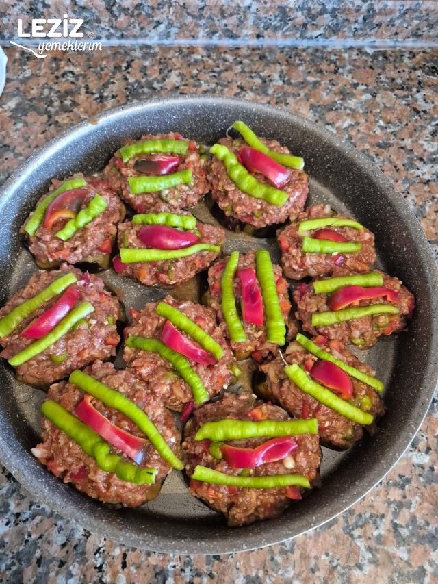 Lahmacun İçli Bostan Patlıcan Yemeği