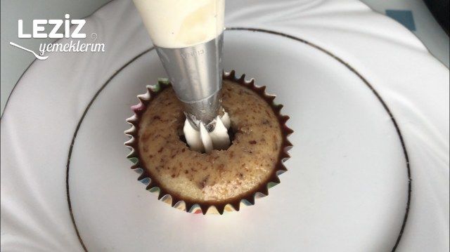 Tiramisu Dolgulu Cupcake