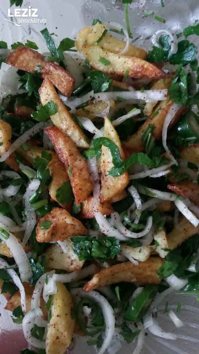 Kızarmış Patates Salatası Tarifi