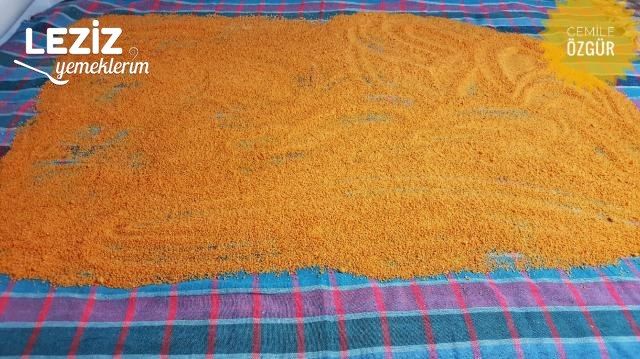 Ev Yapımı Tarhana Tarifi