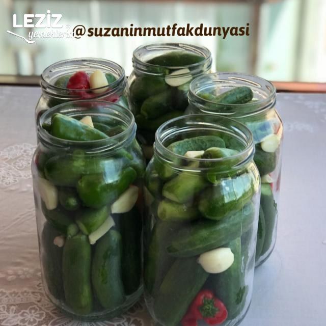Pratik Turşu (Salatalık, Acı Biber)