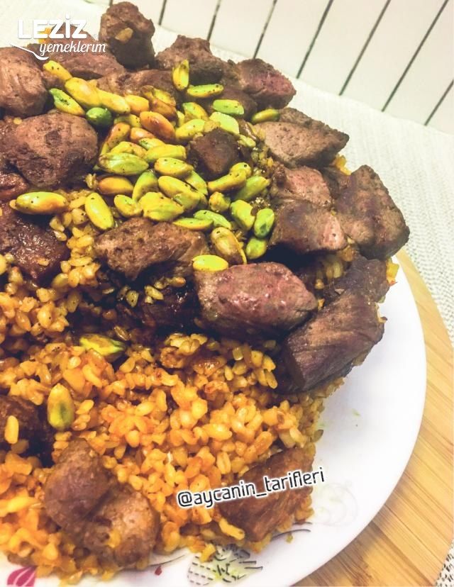 Kavurmalı Firik Pilavı