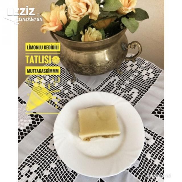 Limonlu Kedidili Tatlısı
