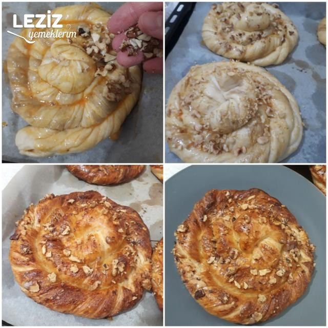 Pastane Usulü Tahinli Çörek