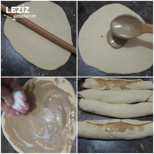 Pastane Usulü Tahinli Çörek