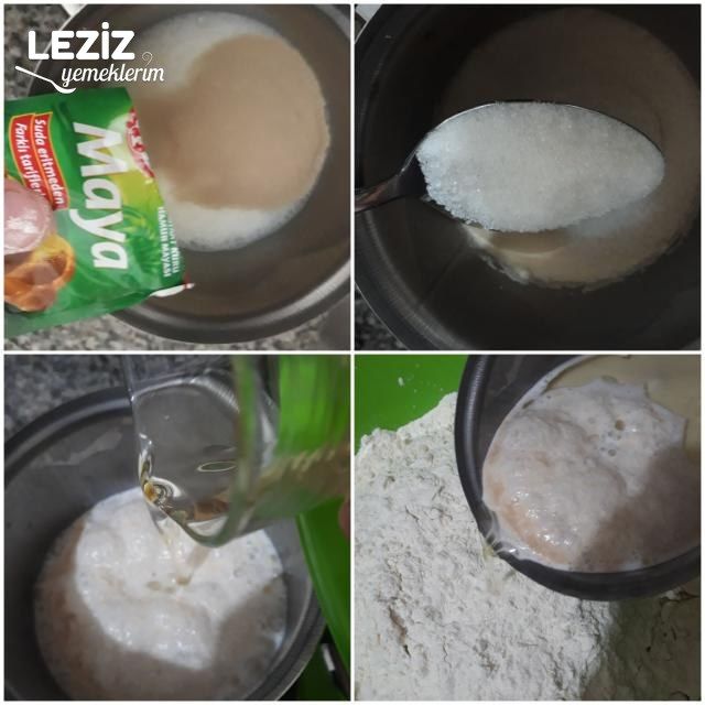 Pastane Usulü Tahinli Çörek