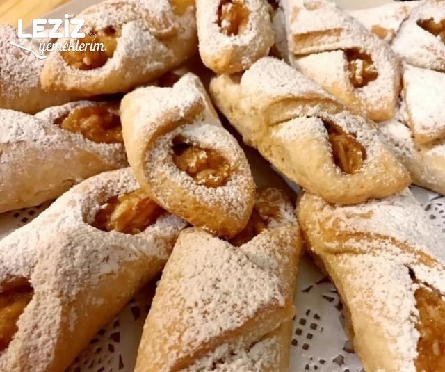 Margarinsiz Kek Gibi Yumuşacık Elmalı Kurabiye Leziz Yemeklerim