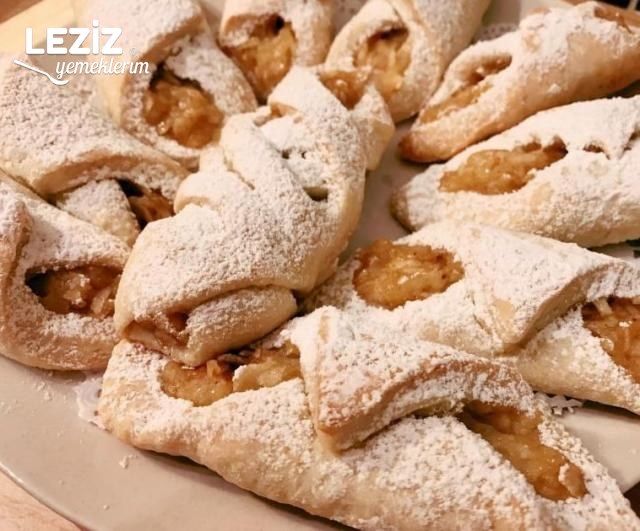 Margarinsiz Kek Gibi Yumuşacık Elmalı Kurabiye Leziz Yemeklerim