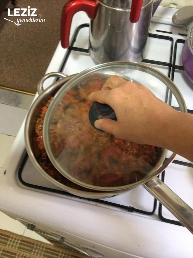 Kıymalı Patlıcan Oturtma