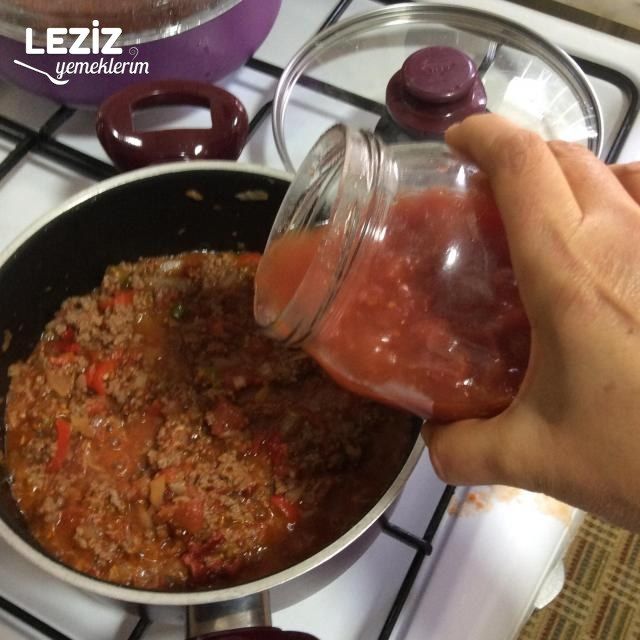 Kıymalı Patlıcan Oturtma