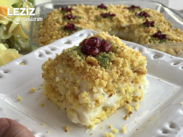 Zerdeçallı Pasta