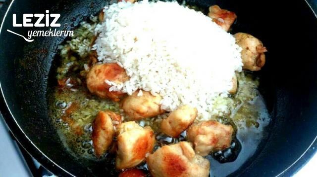 Körili Tavuklu Pilav