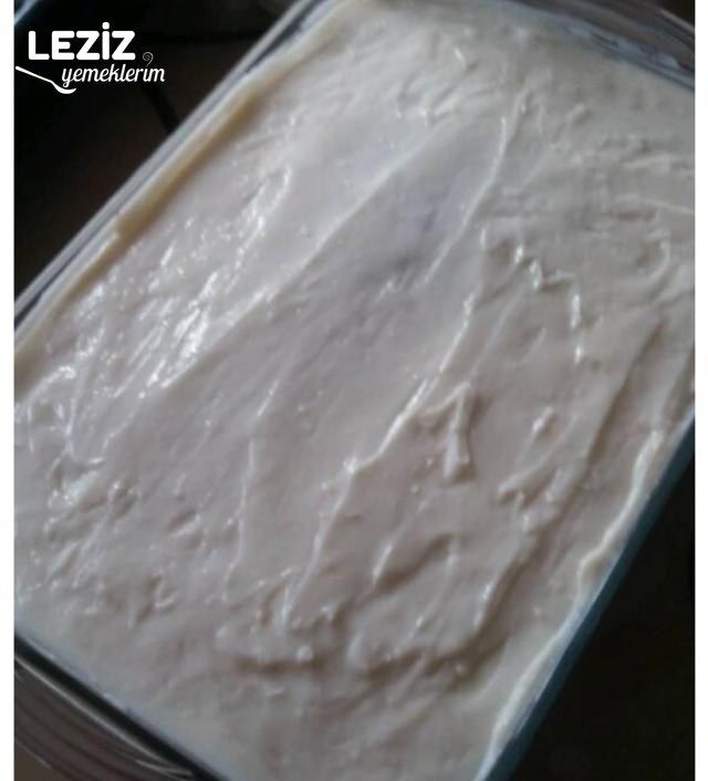 İncirli Muhallebili Pasta Leziz Yemeklerim