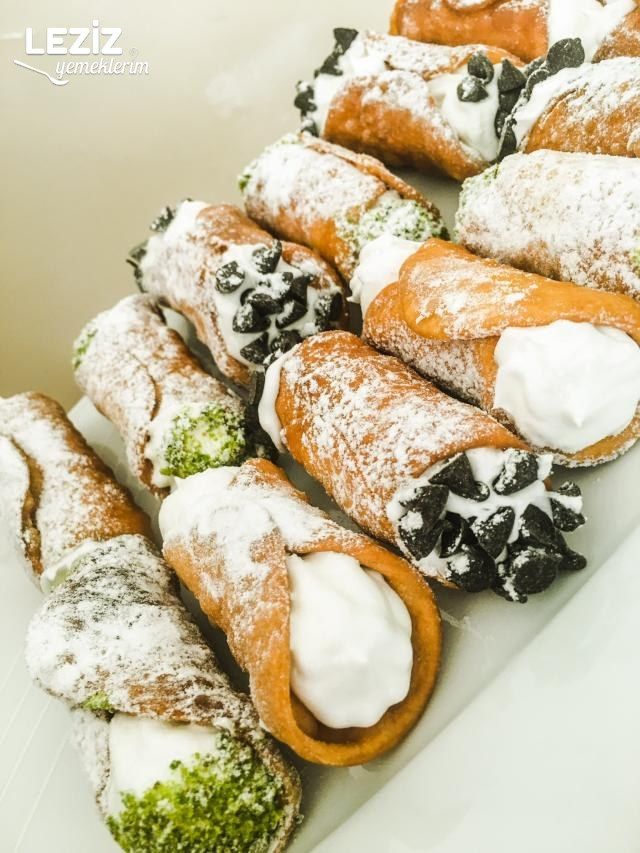 Cannoli Tarifi Leziz Yemeklerim