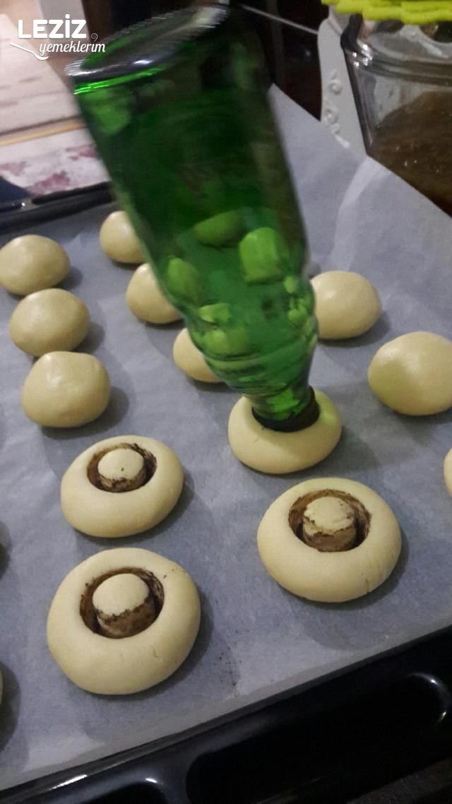 Mantar Görünümlü Kurabiye