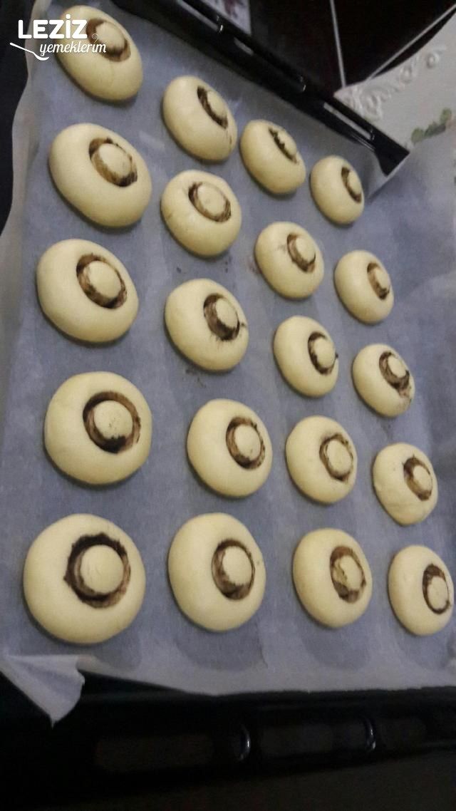 Mantar Görünümlü Kurabiye