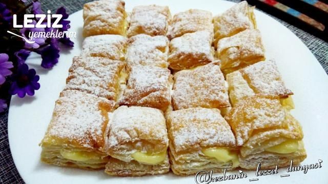 Muhallebili Milföy Tatlısı