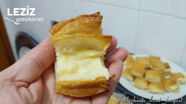 Muhallebili Milföy Tatlısı