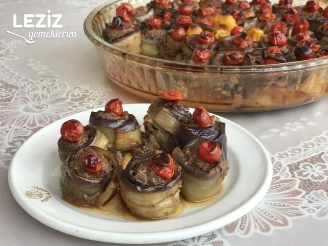 Köfteli Patlıcan Sarması