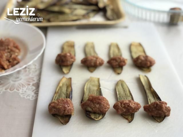 Köfteli Patlıcan Sarması