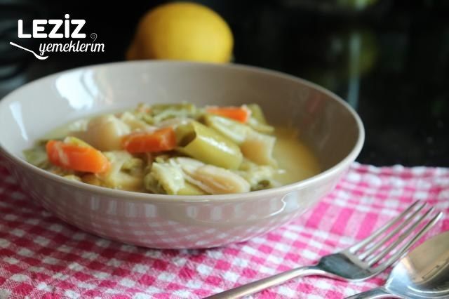 Zeytinyağlı Terbiyeli Pırasa Tarifi