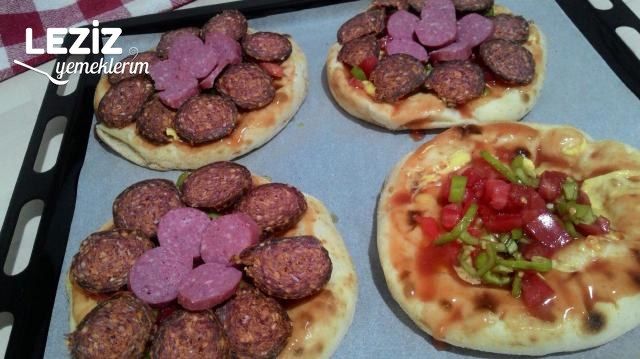 Bazlama Pizza (10 Dakikada)