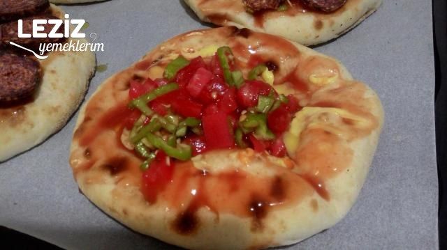 Bazlama Pizza (10 Dakikada)